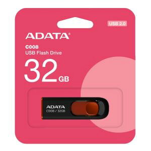 �y�G�C�f�[�^ ADATA�zADATA AC008-32G-RKD-I USB 2.0 32GB ���[�J�[�ۏ�5�N