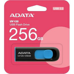 �y�G�C�f�[�^ ADATA�zADATA AUV128-256G-RBE-I USB 3.2 Gen 1 256GB ���[�J�[�ۏ�5�N