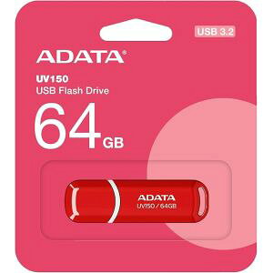 �y�G�C�f�[�^ ADATA�zADATA AUV150-64G-RRD-I USB 3.2 Gen 1 64GB ���[�J�[�ۏ�5�N