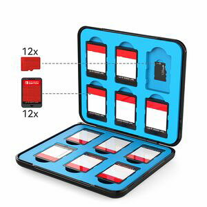 �y�����΂��`�zSwitch2�p �J�[�h�P�[�X 12�� + microSD 12�� �u���b�N