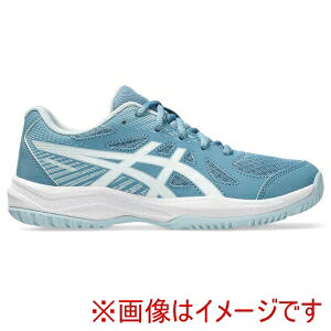 �y�A�V�b�N�X ASICS�z�A�V�b�N�X 1074A045 UPCOURT 6 GS SABA BLUE/WHITE 23cm