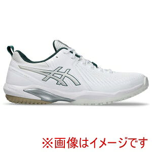 �y�A�V�b�N�X ASICS�z�A�V�b�N�X 1043A029 PRESTIGE NEO OC WIDE WHITE/PURE SILVER 26cm