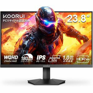 ���������I�I�y�N�[���C KOORUI�zKOORUI G2421V 23.8�C���` ���j�^�[ 2560×1440 180Hz 1ms�ysmtb-u�z