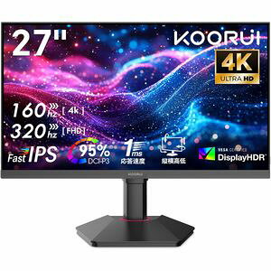 ���������I�I�y�N�[���C KOORUI�zKOORUI G2741L 27�C���` 3840×2160 320Hz 1ms ���j�^�[�ysmtb-u�z