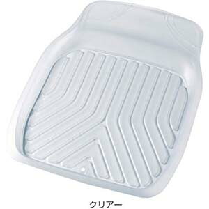 【ボンフォーム BONFORM】ボンフォーム カーバケットマット 3Dプライム 前席用 48x65cm クリアー 6279-01CL