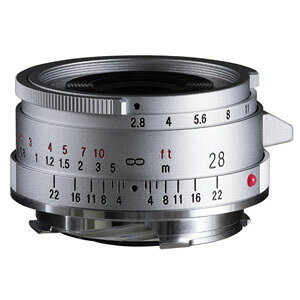 ���������I�I�y�R�V�i COSINA�z�t�H�N�g�����_�[ COLOR-SKOPAR 28mm F2.8 Aspherical Type-II �V���o�[ VM ���C�JM�p�ysmtb-u�z