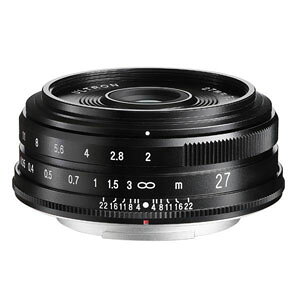 ���������I�I�y�R�V�i COSINA�z�t�H�N�g�����_�[ ULTRON 27mm F2 �u���b�N �x�m�t�C����X�}�E���g�p�ysmtb-u�z