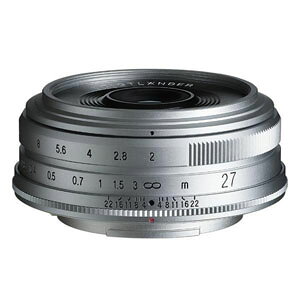 ���������I�I�y�R�V�i COSINA�z�t�H�N�g�����_�[ ULTRON 27mm F2 �V���o�[ �x�m�t�C����X�}�E���g�p�ysmtb-u�z