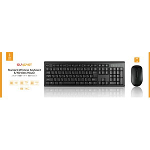 �ySUNEAST�zSUNEAST SI-2260+9521 2.4GHz�����L�[�{�[�h��2.4GHz����USB�}�E�X�Z�b�g