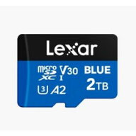 送料無料！！【レキサー Lexar】Lexar LMSBLUE002T-BNANG Lexar Blue microSDXC 2TB UHS-1 U3 V30 A2 ア…