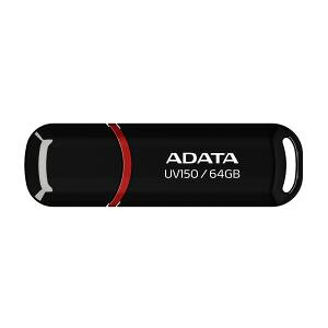 �y�G�C�f�[�^ ADATA�zADATA AUV150-64G-RBK-I USB 3.2 Gen 1 64GB ���[�J�[�ۏ�5�N