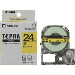 �y�L���O�W�� KING JIM�z�L���O�W�� SC24Y �e�v��PRO �e�[�v�J�[�g���b�W�e�[�v �J���[���x��