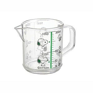 【オーエスケー OSK】オーエスケー スヌーピー メジャーカップ 200ml MC-1
