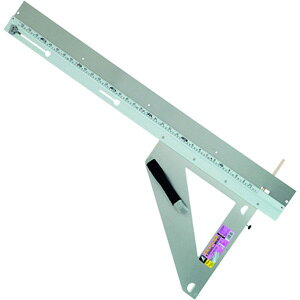 【シンワ測定 SHINWA】シンワ測定 77901 丸ノコガイド定規 エルアングル 1m 併用目盛 補助板付