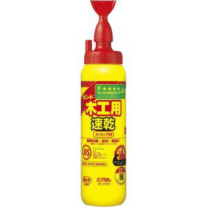 【コニシ KONISHI】コニシ 40300 ボンド木工用速乾 らくらく750 750g ボトル