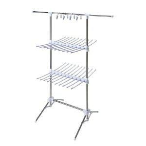 積水樹脂 物干しスタンド あさがお TA-100 ステンレス 大容量