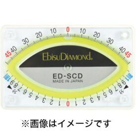 【エビス EBISU】エビス ED-SCD スラントカードレベル ホワイト 気泡管カラー グリーン 水平器
