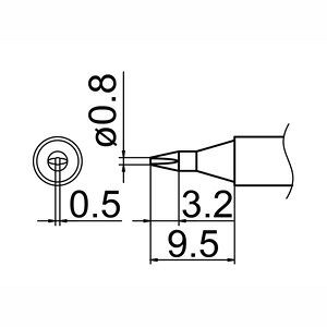 �y���� HAKKO�z���� T12-D08 0.8D�^ T12�V���[�Y�������Đ� HAKKO