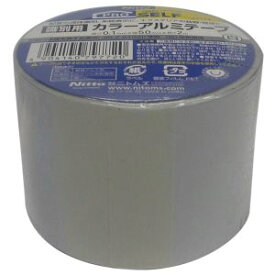 【ニトムズ Nitto】ニトムズ J3772 プロセルフ 識別用カラーアルミテープ 白 50mmx2m