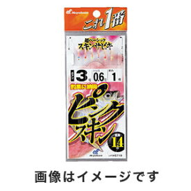 【ハヤブサ Hayabusa】ハヤブサ これ一番 ピンクスキンサビキ 6本鈎 3号 ハリス 0.6 HS710