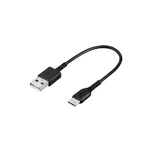 yobt@[ BUFFALOzobt@[ BSMPCAC101BK USB2.0P[u Type-A to Type-C ubN 0.1m