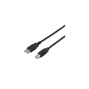 �y�o�b�t�@���[ BUFFALO�zUSB2.0�P�[�u�� (A to B) �u���b�N 2m BSUAB220BK