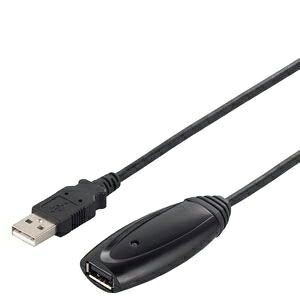 �y�o�b�t�@���[ BUFFALO�z�o�b�t�@���[ USB2.0���s�[�^�[�P�[�u�� (A to A) 5m �u���b�N BSUAAR250BK