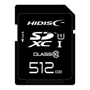 ynCfBXN HI DISCzSDXC 512GB UHS-I CLASS10 HDSDX512GCL10UIJP3