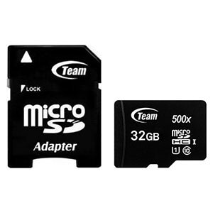 y`[ TeamzmicroSDHC 32GB TUSDH32GCL10U03 UHS-I Class10