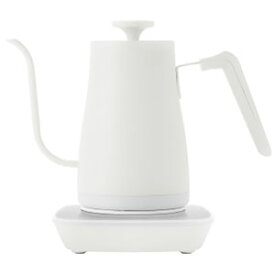 【山善 YAMAZEN】山善 電気ケトル 0.8L 温度調節機能 YKG-C800 W マットホワイト