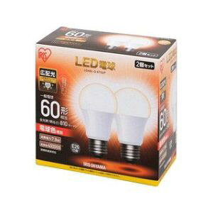 �y�A�C���X�I�[���} IRIS�z�A�C���X�I�[���} LDA8L-G-6T52P LED�d�� E26 �L�z�� 60�`���� �d���F 2�Z�b�g