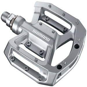 【シマノ SHIMANO】シマノ EPDGR500S PD-GR500 フラットペダル シルバー SHIMANO