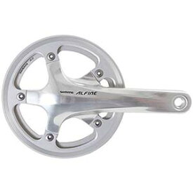 送料無料！！【シマノ SHIMANO】シマノ EFCS501CB5C2S クランク 45T ガード付 ダブル 170mm シルバー SHIMANO【smtb-u】