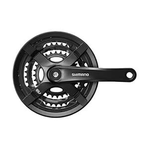 【シマノ SHIMANO】シマノ EFCTY501C888CLB FC-TY501 クランクセット 48-38-28 G付 170mm ブラック SHIMANO