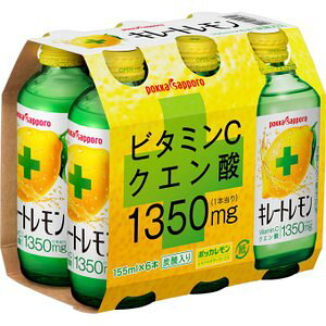 �y�|�b�J�T�b�|���t�[�h&�r�o���b�W pokka sapporo�z�L���[�g������ 155mL×6�{