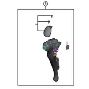 yV}m SHIMANOzV}m SHIMANO ST-9001 Co[N~ E Y00G98010