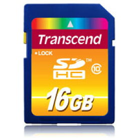 【トランセンド Transcend】トランセンド SDHC 16GB TS16GSDHC10 Class10 SDカード