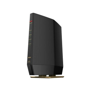 ����LAN���[�^�[ AirStation WSR-5400AX6B-MB (�}�b�g�u���b�N)/�o�b�t�@���[