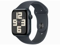 Apple Watch SE 第2世代 GPSモデル 44mm MXEK3J/A [ミッドナイトスポーツバンド M/L]/Apple