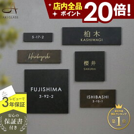 ★本日ポイント20倍★表札 タイル 【ペタっと貼れる上質なタイル表札】 CALM カルム タイル表札 両面テープ付き 正方形 門柱 イタリア製タイル コンパクト 貼り 付け タイプ 簡単 取り付け 番地 住所 二世帯 戸建 機能門柱 おしゃれ ローマ字 漢字