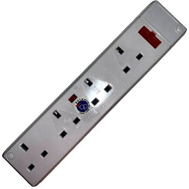 BFタイプ 4連コンセントタップ 3418L BS1363A規格取得品 定格 250V13A カテゴリーI