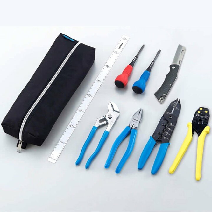 楽天市場】HOZAN 電気工事士技能試験 工具セット DK-28 必ず持参しなく 