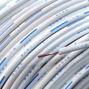 HIV 1.0mm Py10m ؒf̔z  dCƖz 75 ϔMrj핢P solid wire