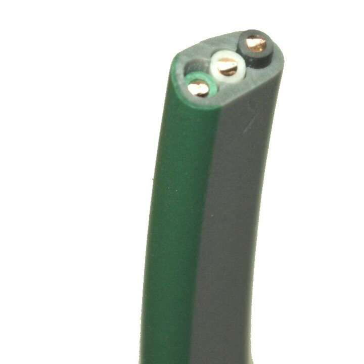 楽天市場】緑入り VVF 2ミリ3心 黒白緑【1m 切断販売】第1種電気工事士  