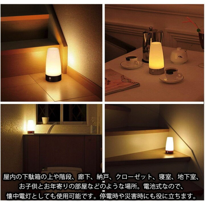 サン フリー埼玉Lifeholder LEDライト 電池式 木目調 ナイトライト 室内照明 廊下 明暗センサーライト 階段 玄関 間接照明 人感 足元ライト