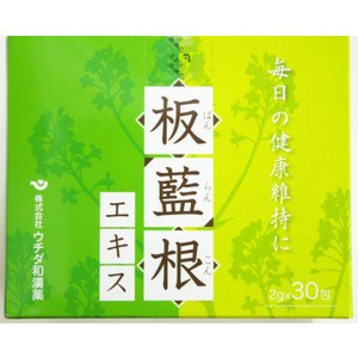 楽天市場】ウチダ 板藍根エキス 2g×30包×6箱 : 旭美商事（株）