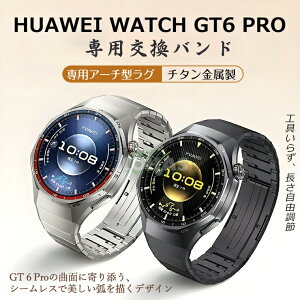 �{�̂ƌ��ԂȂ��݌v HUAWEI WATCH GT 6 Pro 46mm �o���h huawei gt6 pro HONMA �ւ��o���h gt 5 �`�^�j�E �y�� �x���g