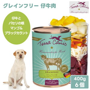 Terra Canis eJjX OCt[ e eƃpZ̍ }S&ubNJg 400g 6 2400g hbOt[h ʋl EFbgt[h Rv[gH Y  a q[}O[h l