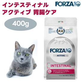 【リニューアル】 FORZA10 インテスティナルアクティブ 胃腸ケア 400g キャットフード 猫 餌 療養食 フォルツァ10 プロバイオティクス 胃腸 消化器