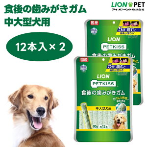 ���C�I�� PETKISS �H��̎��݂����K�� ����^���p 95g 12�{ x2�� �� ������ ����� LIONPET